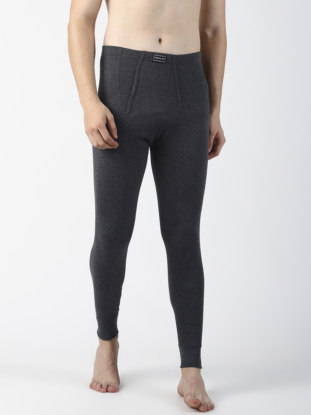 

Force NXT Men Charcoal Grey Solid Assorted Thermal Bottoms