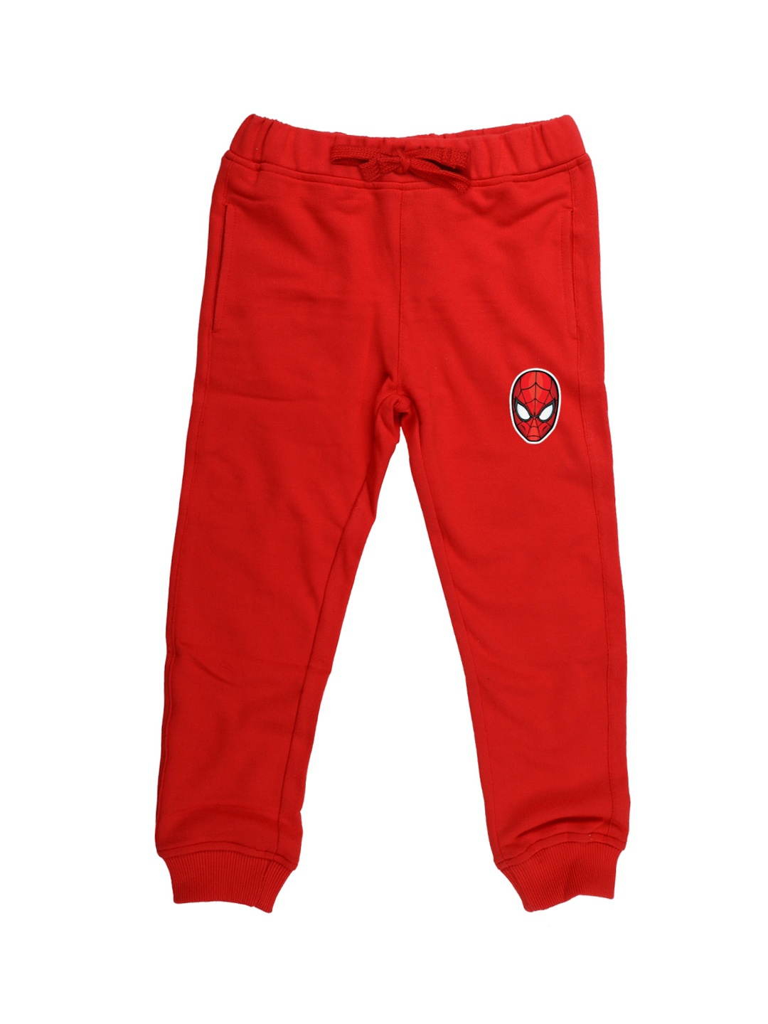 

Marvel by Wear Your Mind Kids Red Solid Pure Cotton Joggers