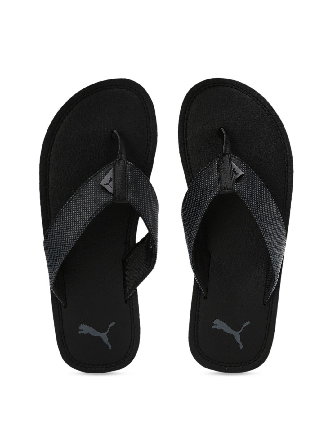 

Puma Men Black Solid Thong Flip-Flops