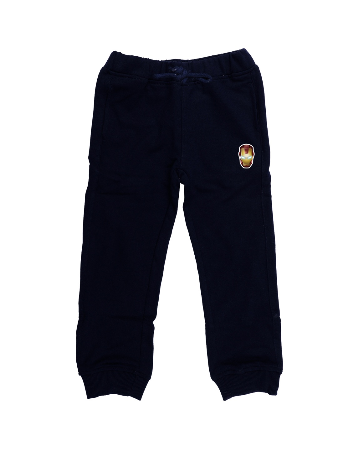 

Marvel by Wear Your Mind Kids Navy Blue Solid Pure Cotton Joggers