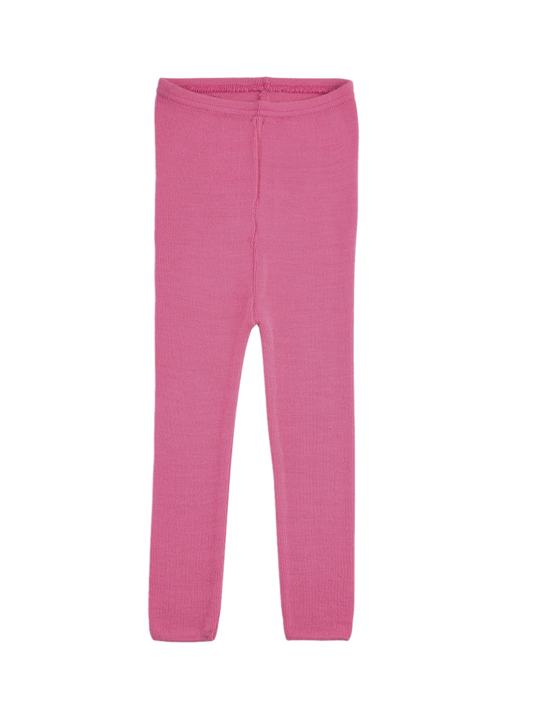 

RVK Girls Pink Solid Ankle-Length Legging