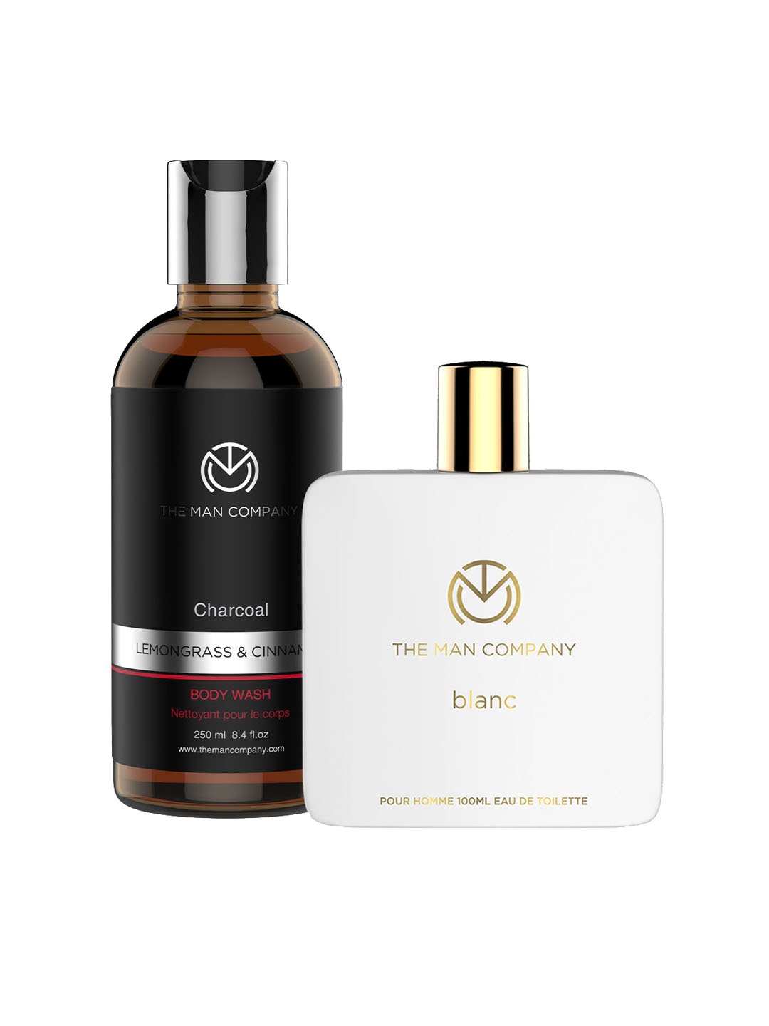 

THE MAN COMPANY Daily Care Kit Mens Grooming Kit, Black