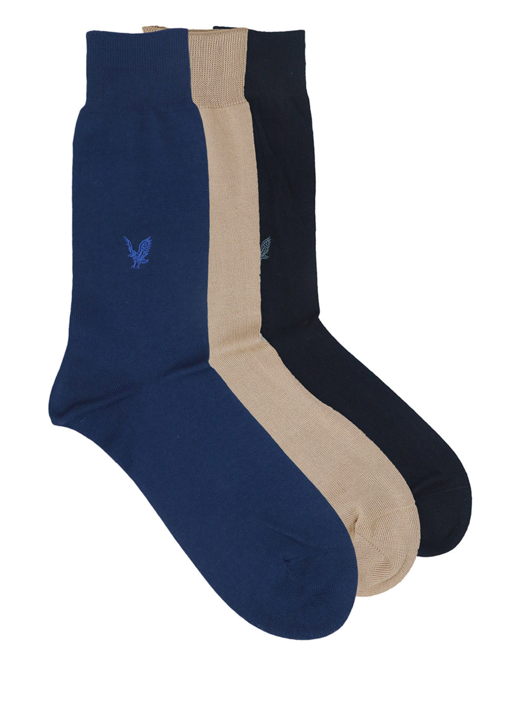 

Balenzia Men Pack of 3 Assorted Premium Mercerised Cotton Calf-Length Socks