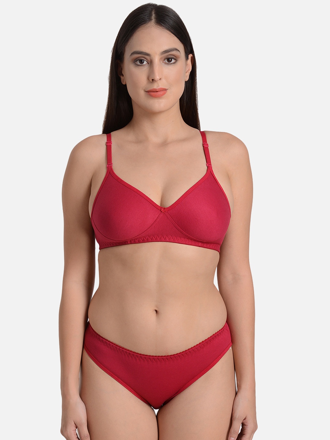 

Mod & Shy Women Pink Solid Lingerie Set MS148M