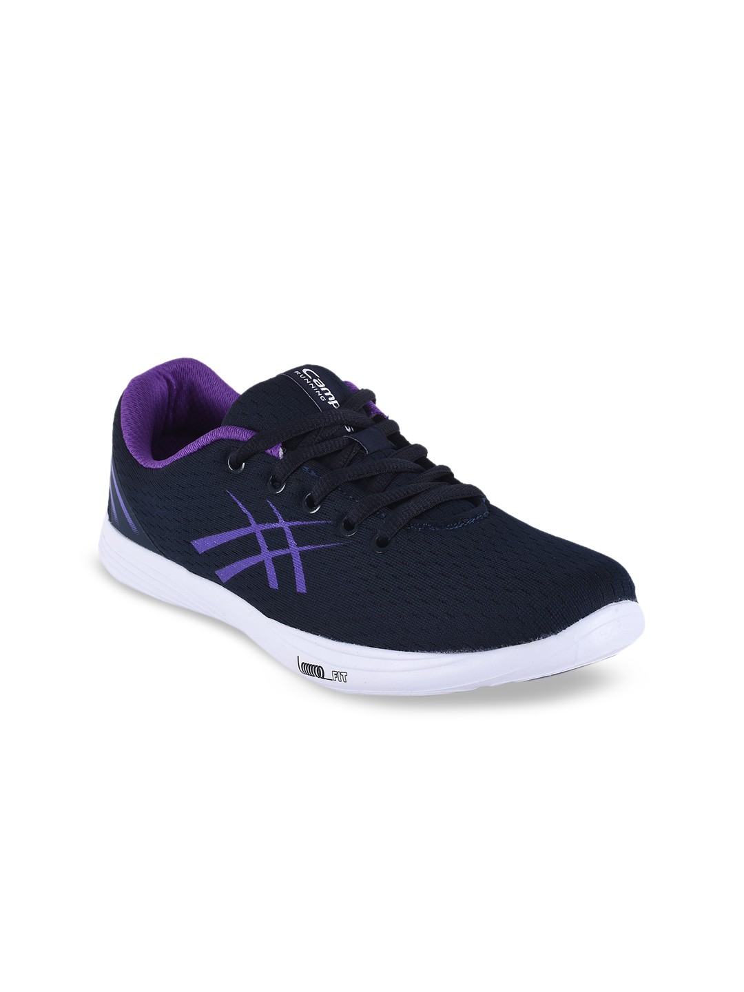 

Campus Women Navy Blue Mesh Running Shoes