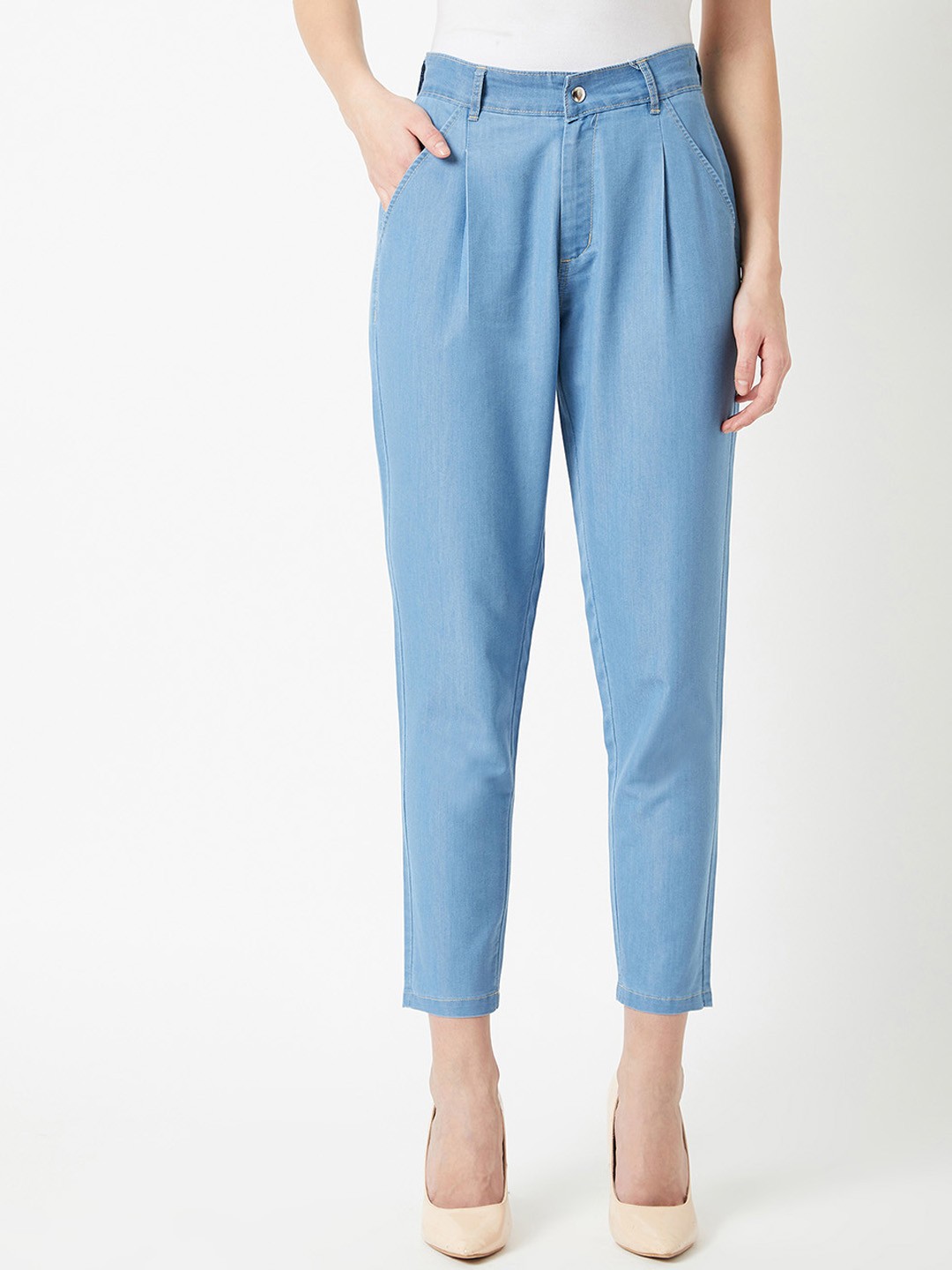 

Miss Chase Women Blue Regular Fit Jeans