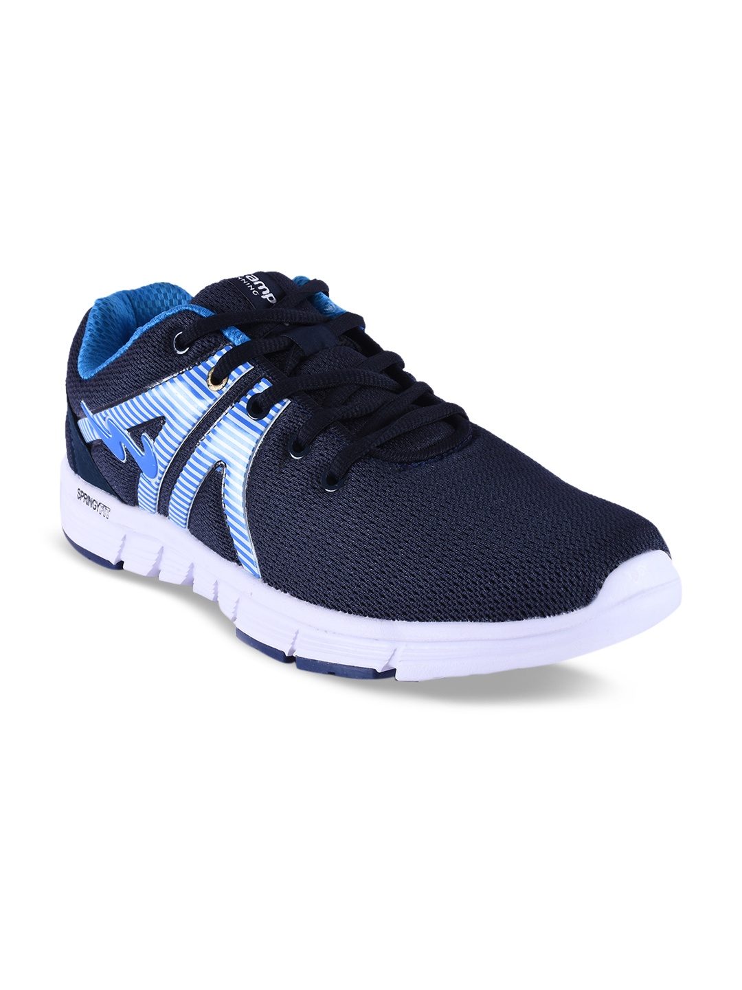 Campus Women Navy Blue Mesh Kate Running Shoes