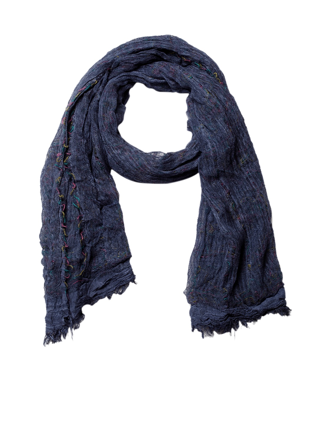 

J Style Girls Blue Solid Stole