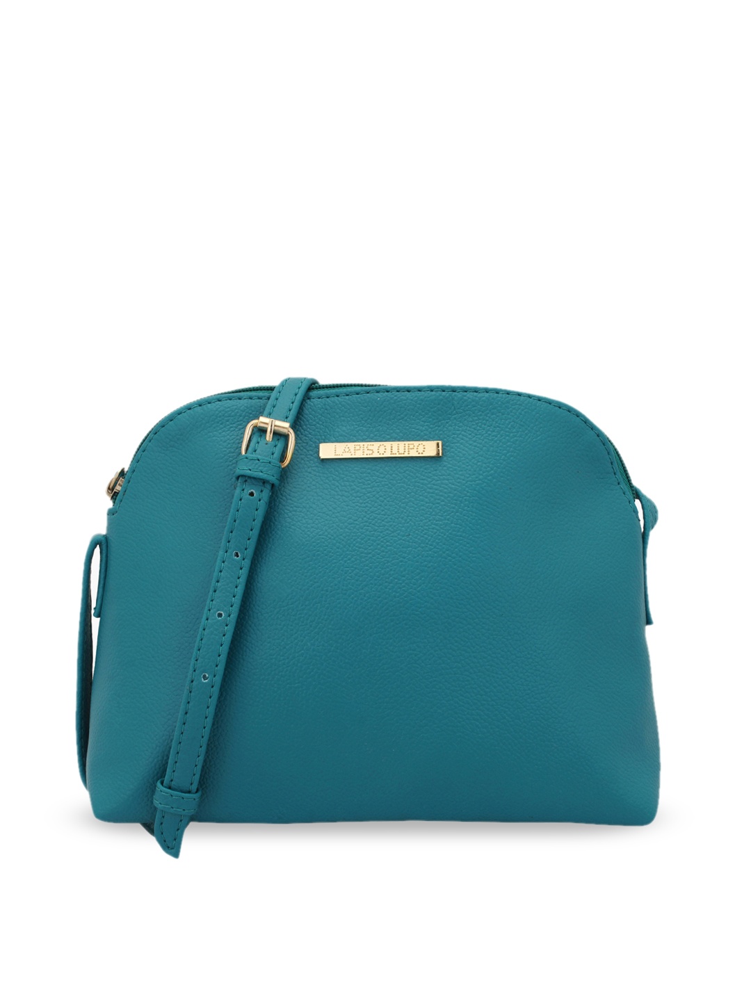 

Lapis O Lupo Turquoise Blue Solid Sling Bag