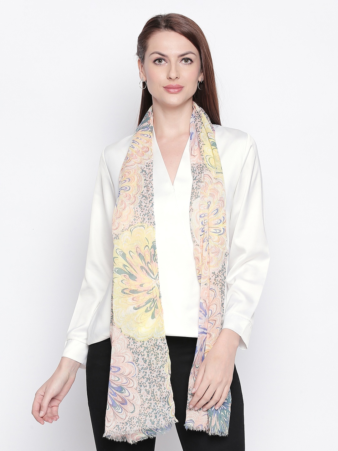 

Style Quotient Women Multicoloured Printed Stole, Multi