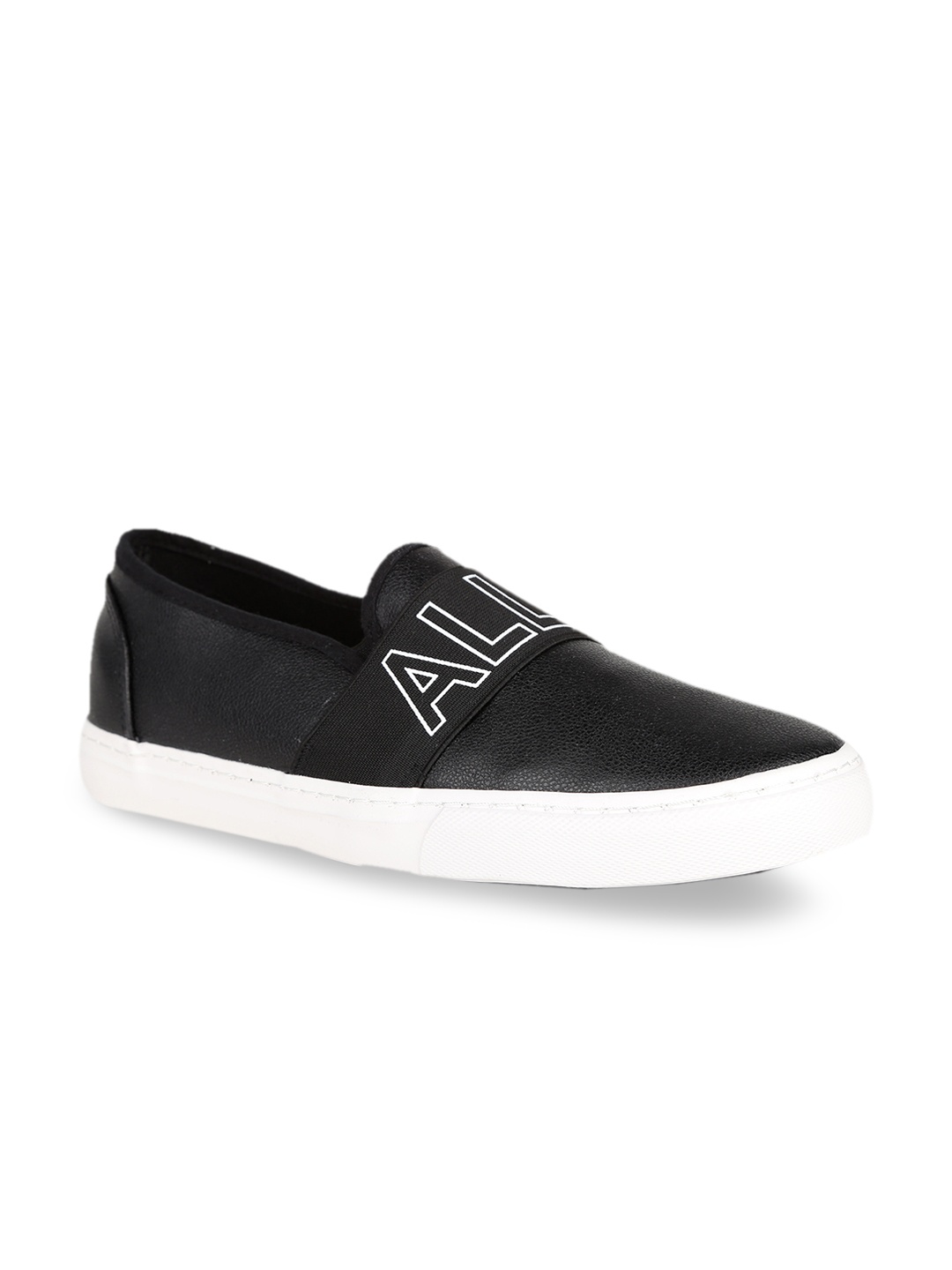 

Allen Solly Men Black Slip-On Sneakers