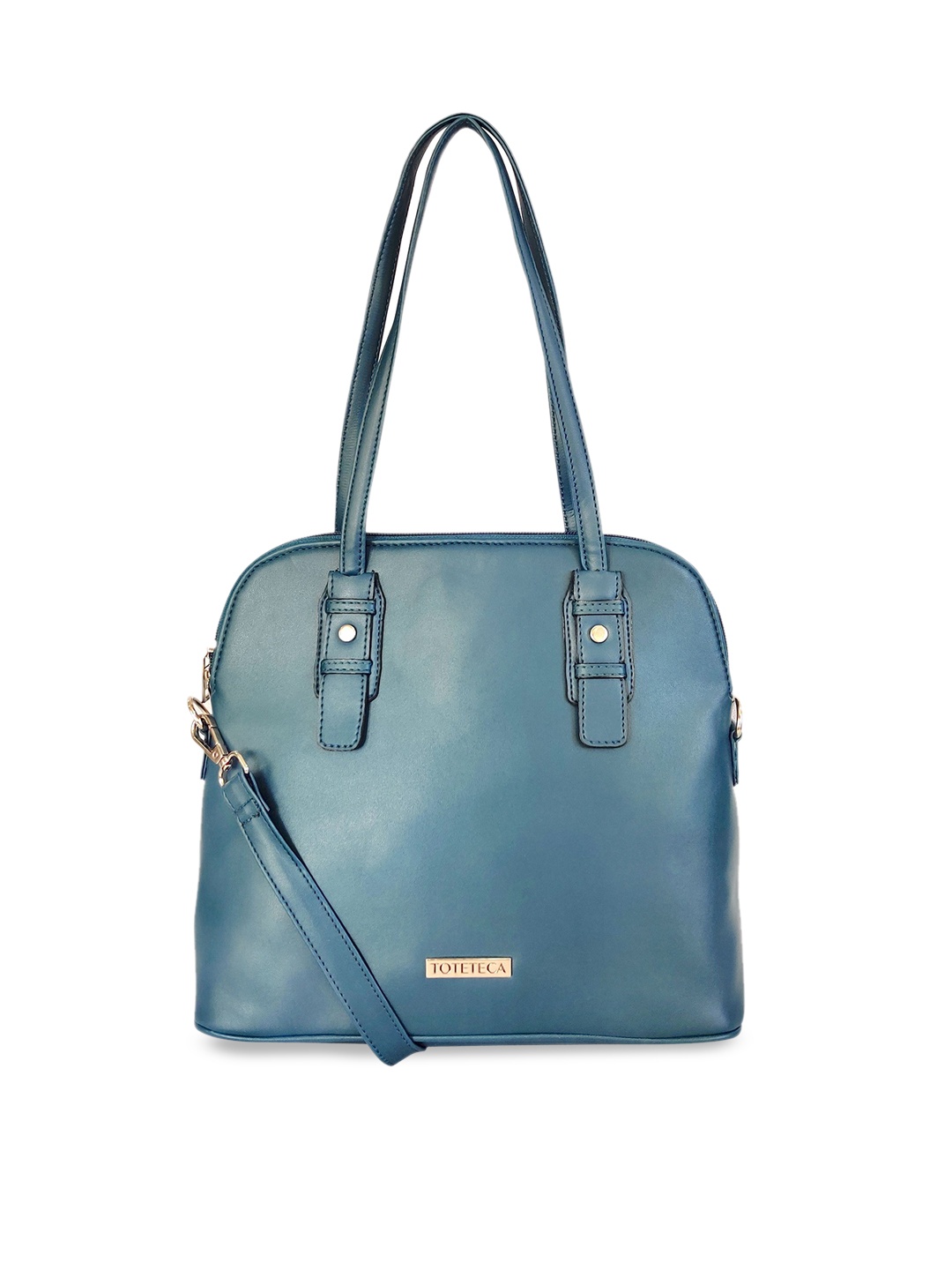 

Toteteca Blue Solid Shoulder Bag