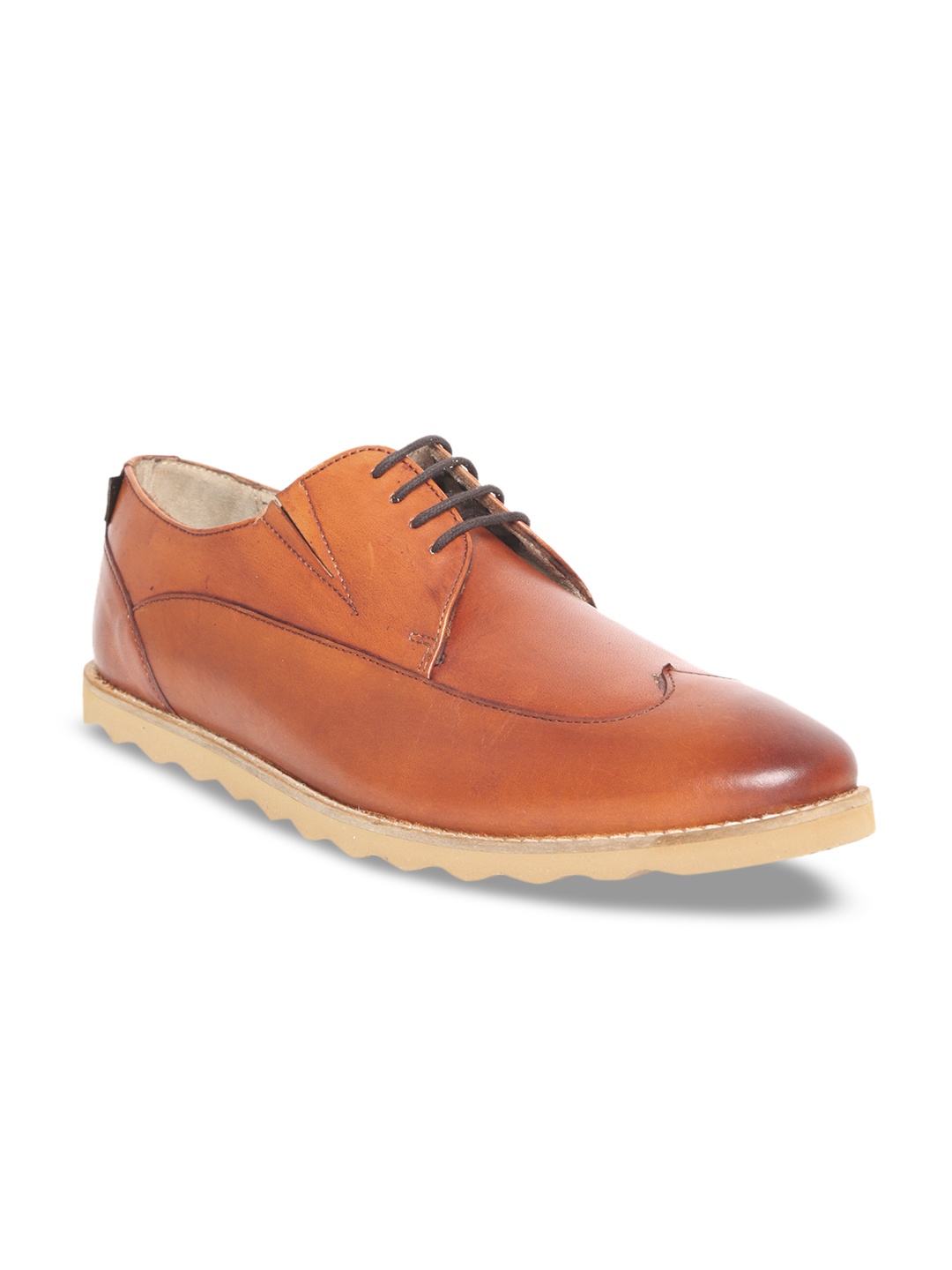 

Arrow Men Tan Brown Leather Derbys