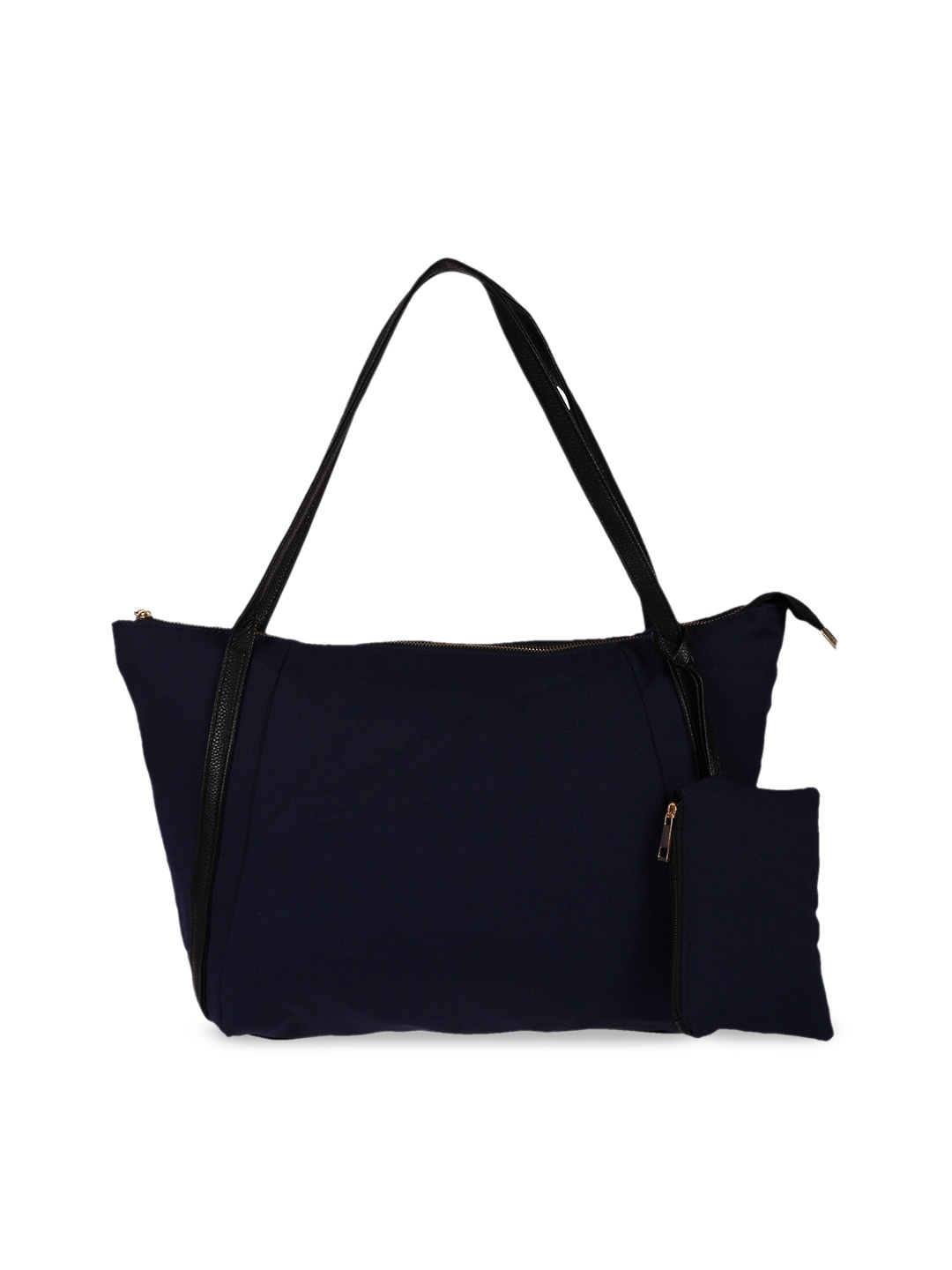 

red pout Navy Blue Solid Shoulder Bag