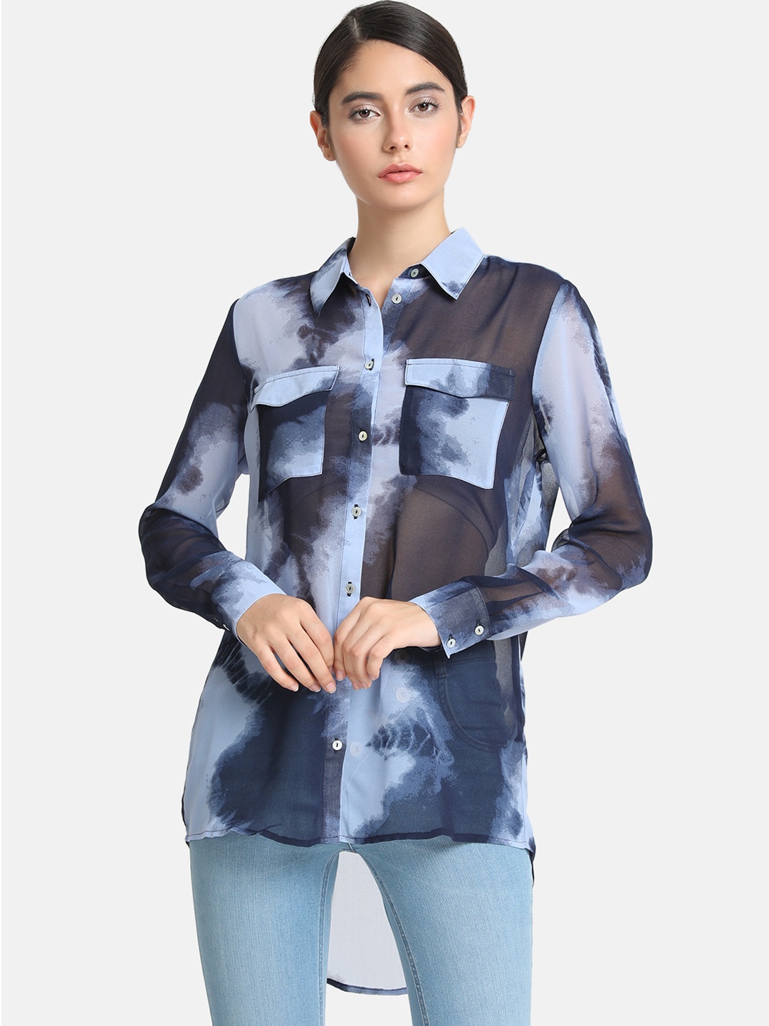 

Kazo Women Blue Shirt