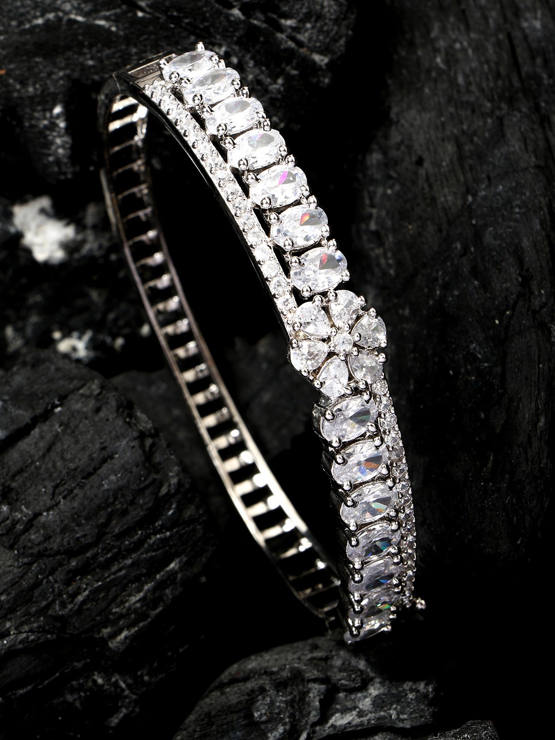 

Bhana Fashion Silver-Toned Bracelet