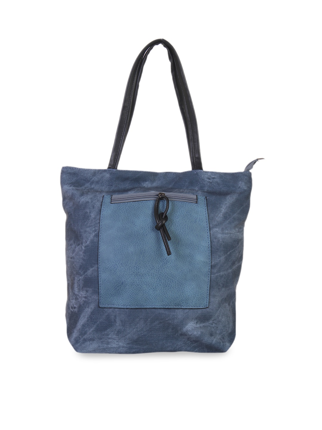 

red pout Blue Textured Shoulder Bag