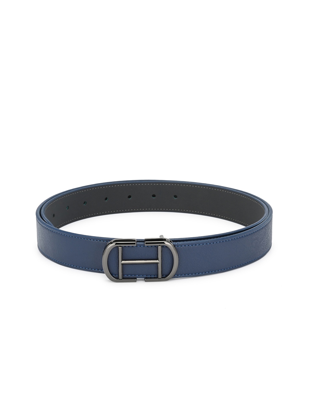 

Calvadoss Men Navy Blue Solid Belt