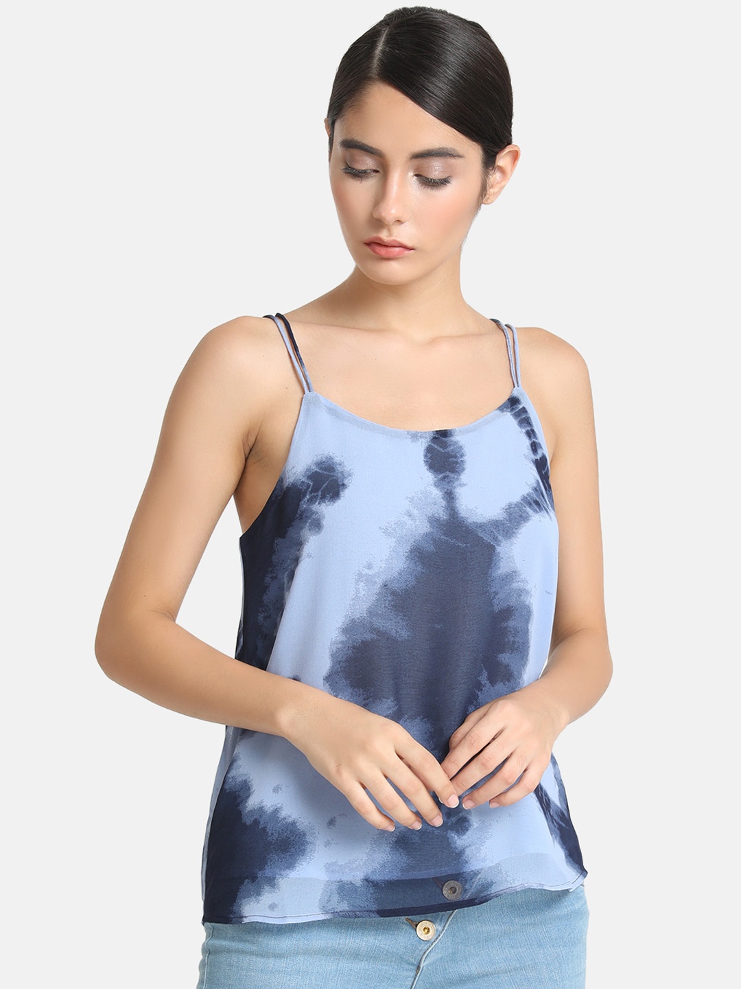 

Kazo Women Blue Dyed Top