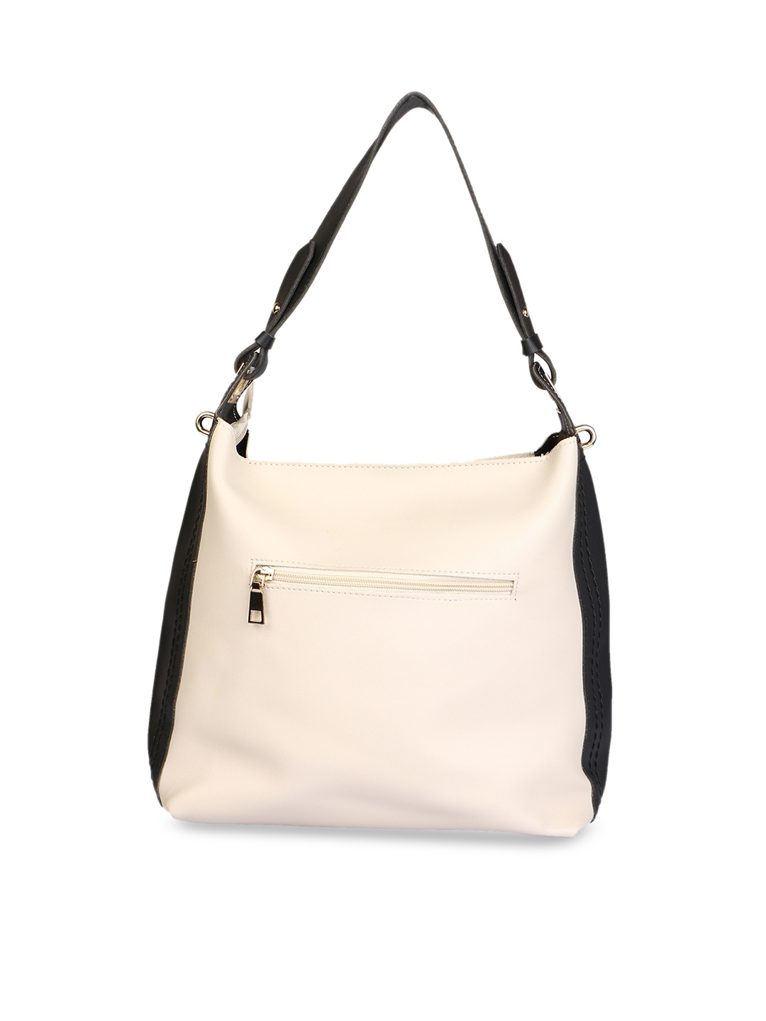 

red pout White & Black Solid Handheld Bag