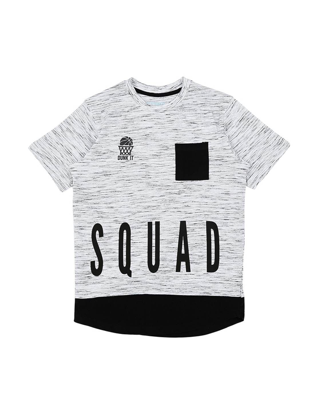

Pantaloons Junior Boys White Printed Round Neck T-shirt