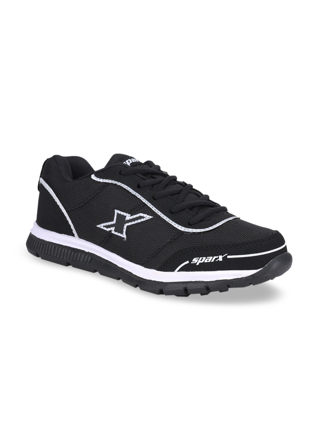 

Sparx Men Black Mesh Running Shoes