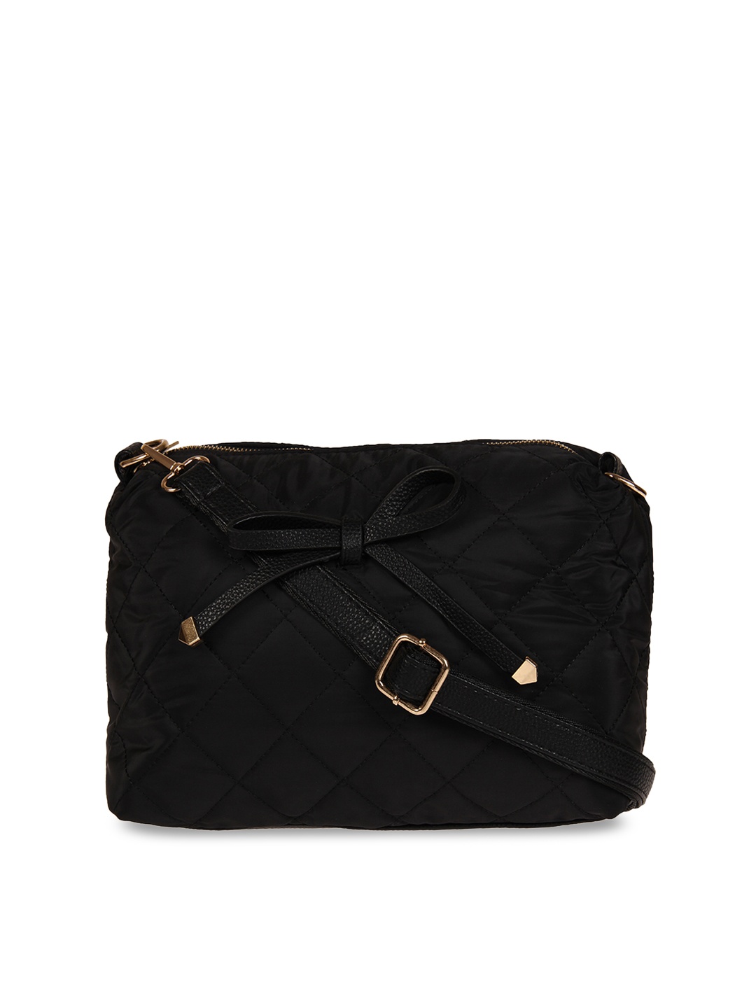 

red pout Black Solid Sling Bag