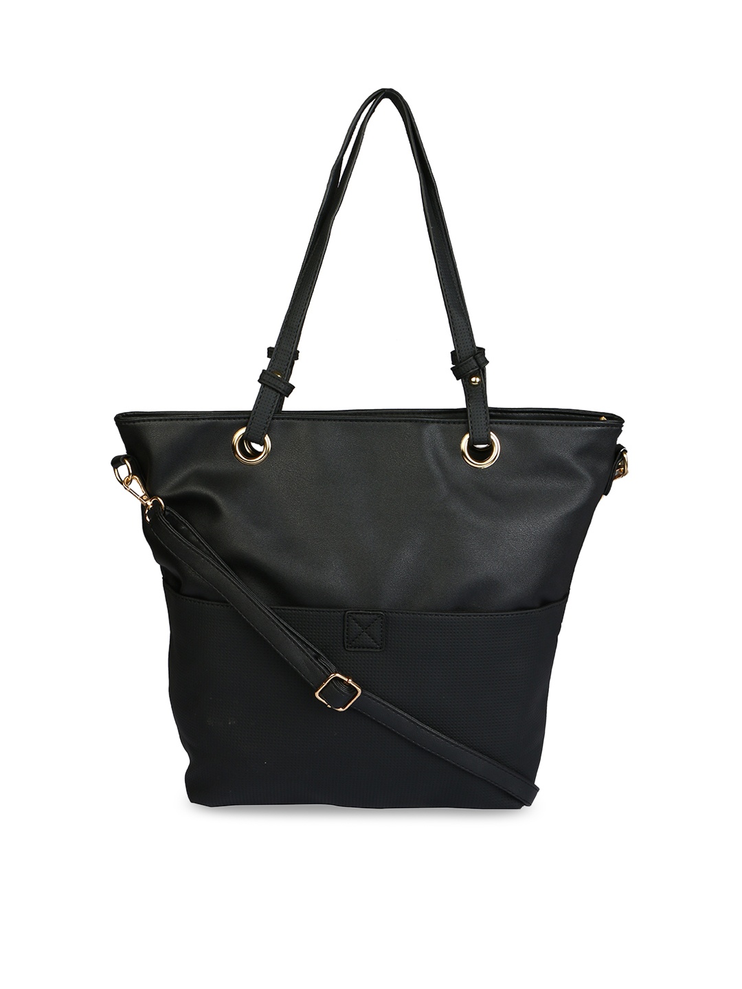 

red pout Black Solid Shoulder Bag