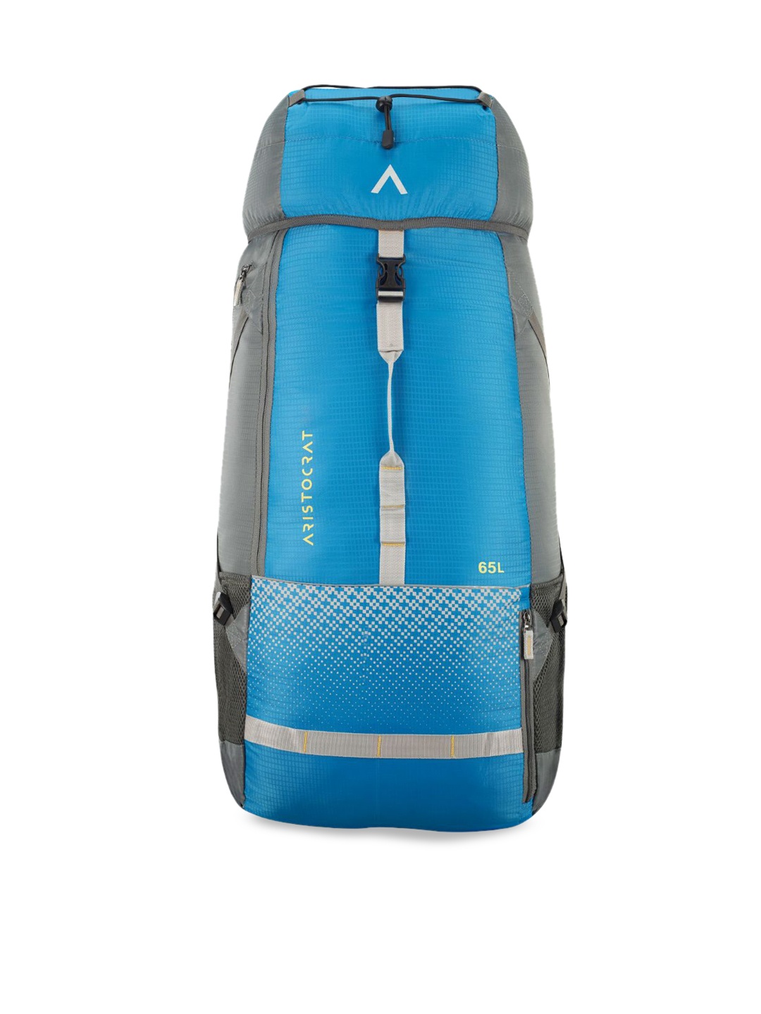 

Aristocrat ASCENT Unisex Blue & Grey Colourblocked Medium Rucksack