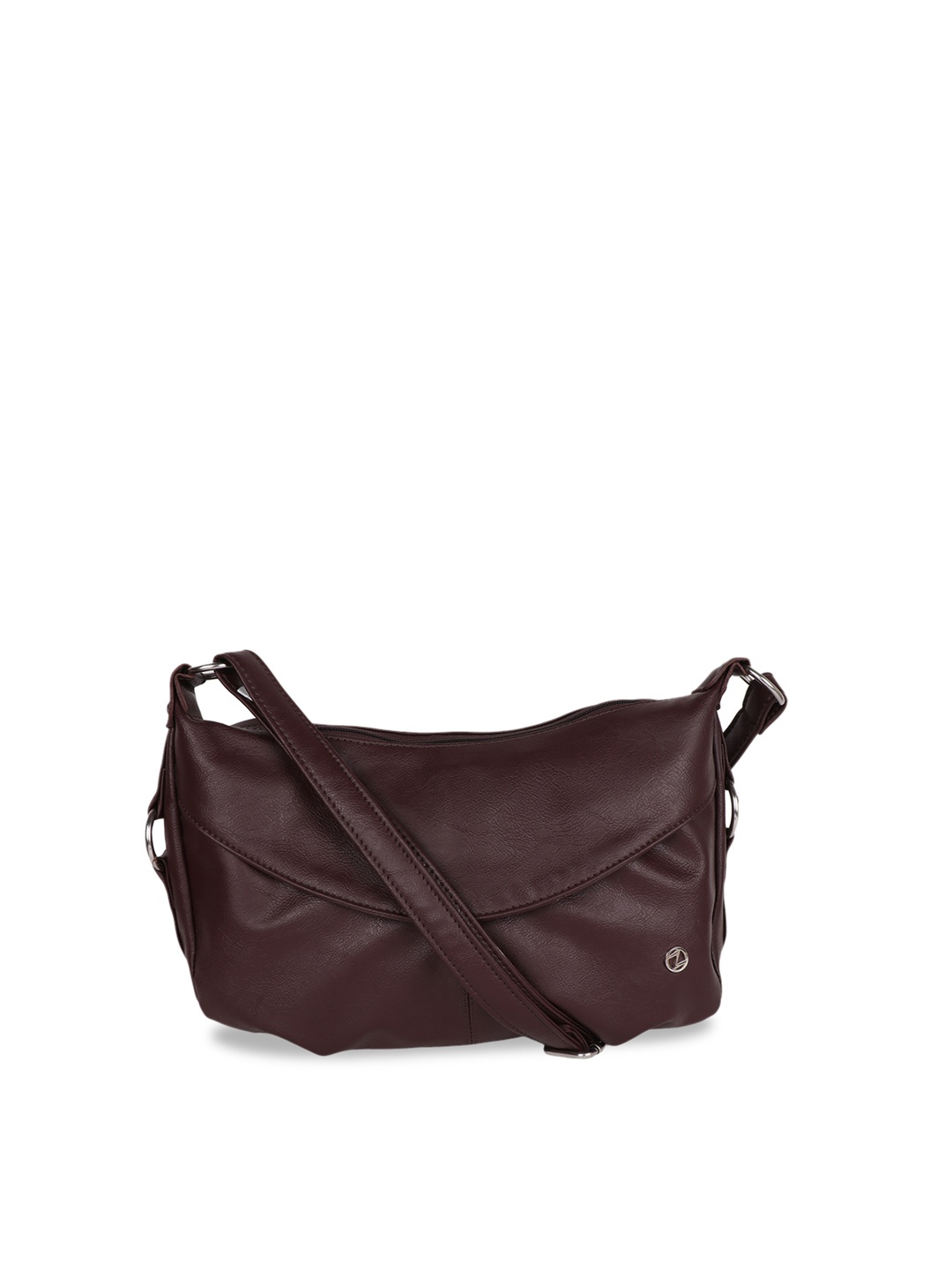 

OsaiZ Brown Solid Sling Bag