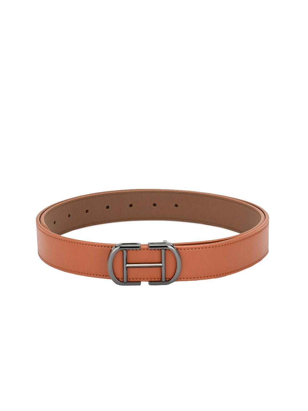 

Calvadoss Women Tan Brown Solid Belt