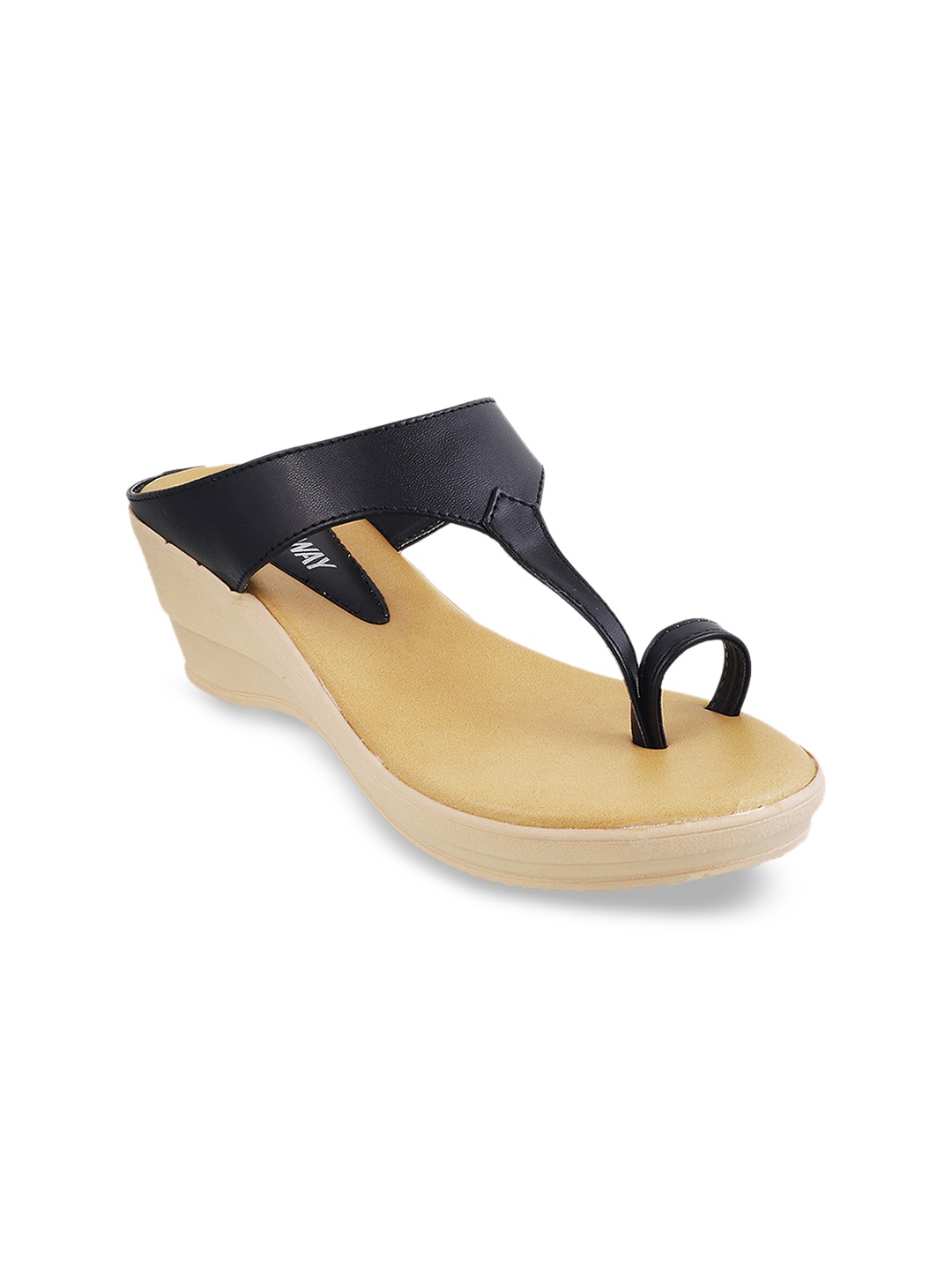 

WALKWAY by Metro Women Black Solid Heels
