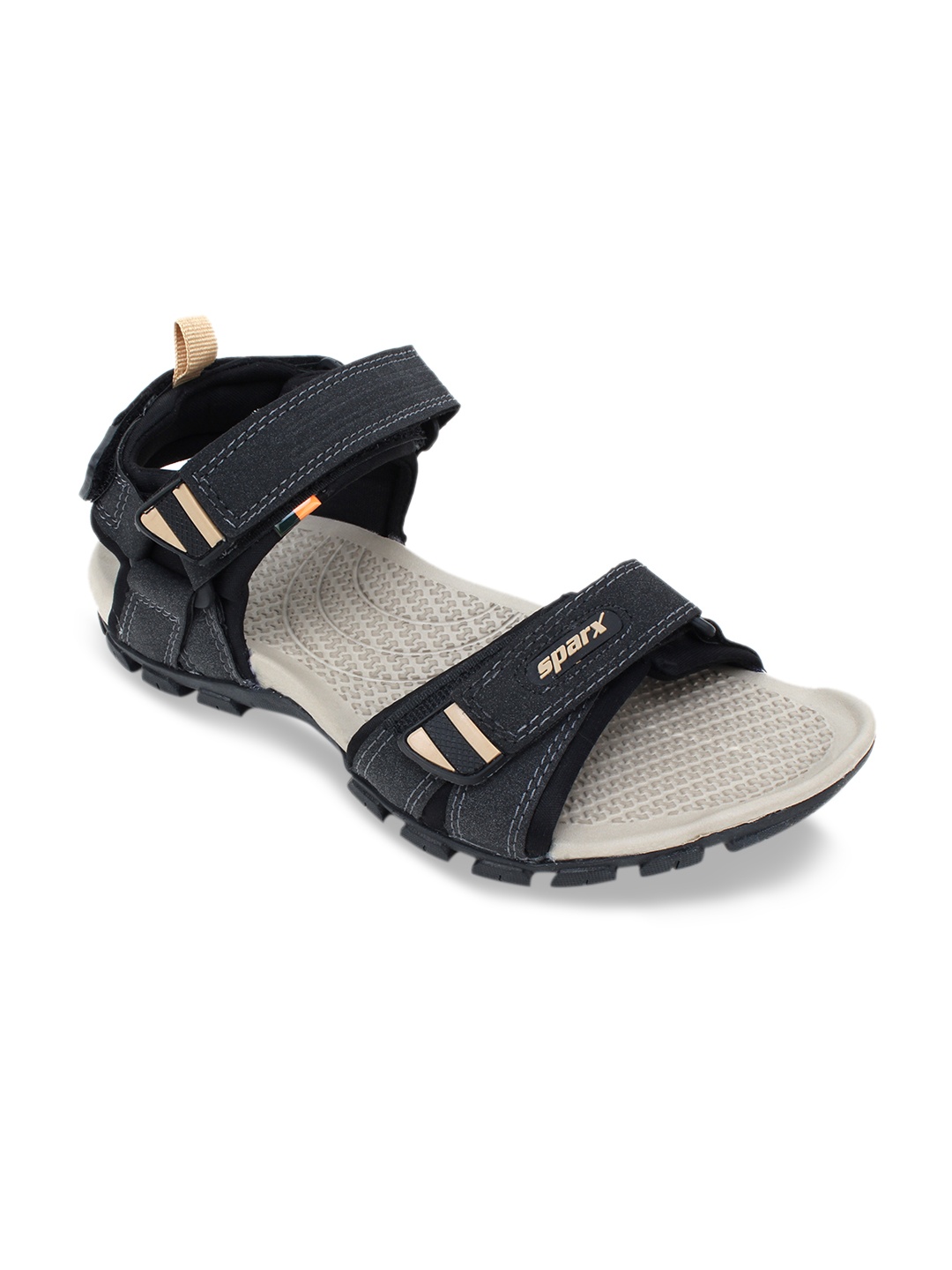 

Sparx Men Sports Sandals, Black