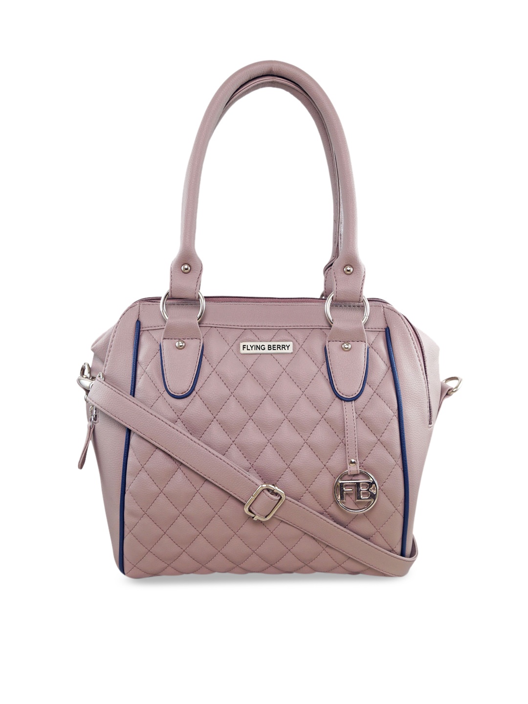 

FLYING BERRY Mauve Quilted Handheld Bag