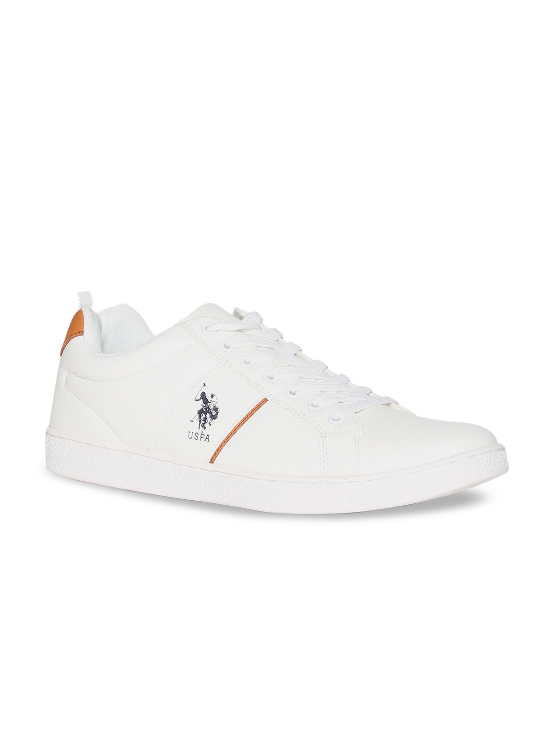 

U.S. Polo Assn. Men Off-White Sneakers