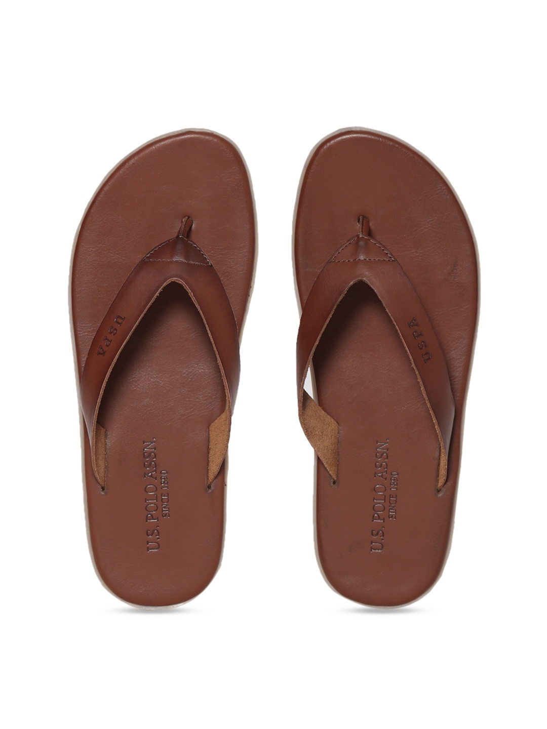 

U.S. Polo Assn. Men Tan Sandals