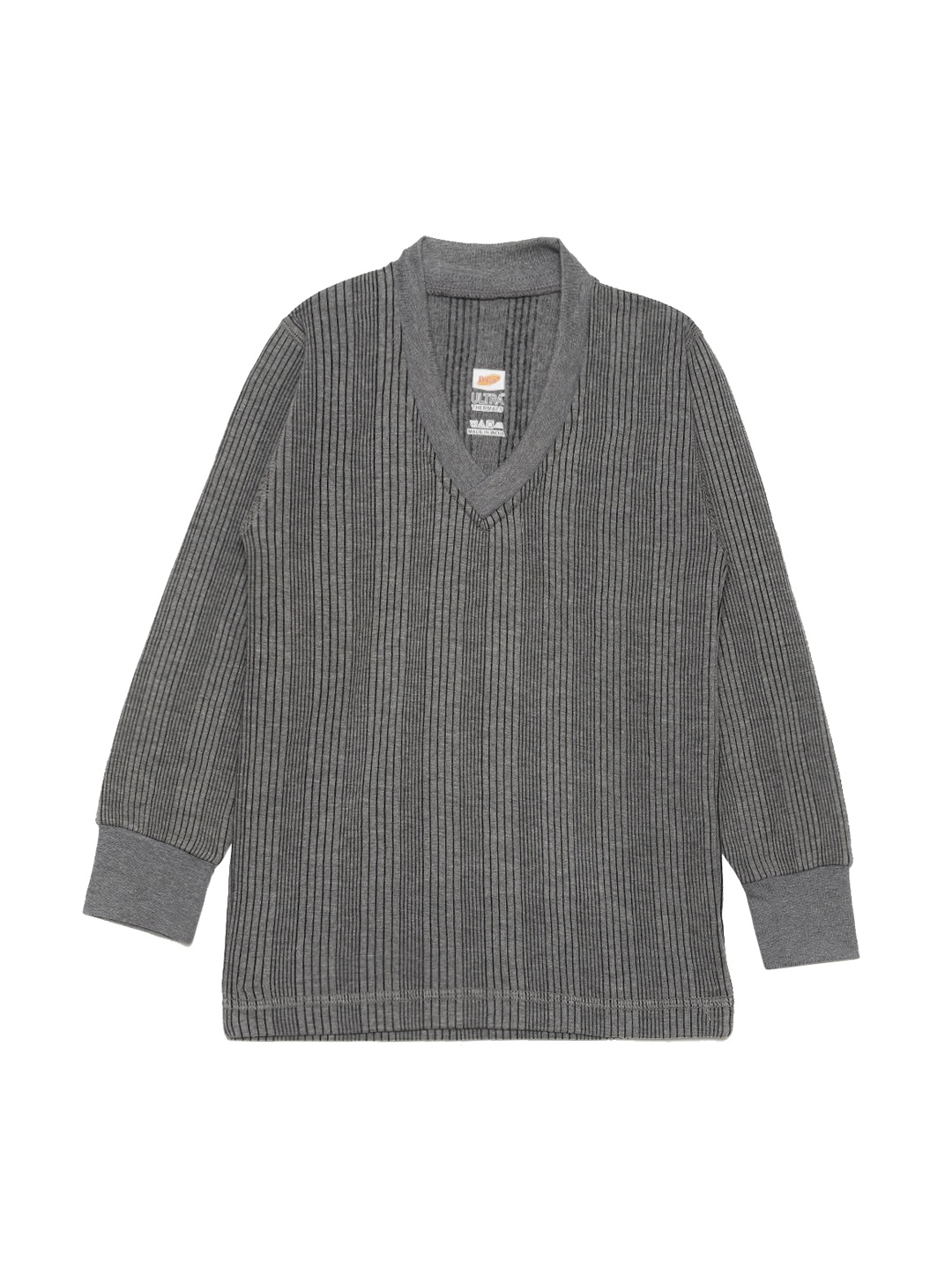 

Dollar Ultra Boys Charcoal Grey Striped Thermal Top