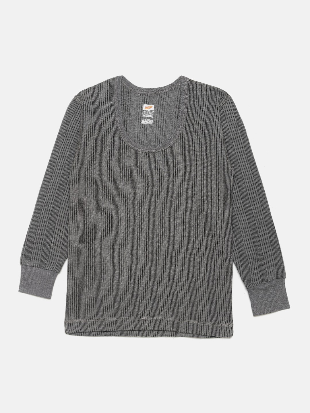 

Dollar Ultra Boys Charcoal Grey Striped Thermal Top