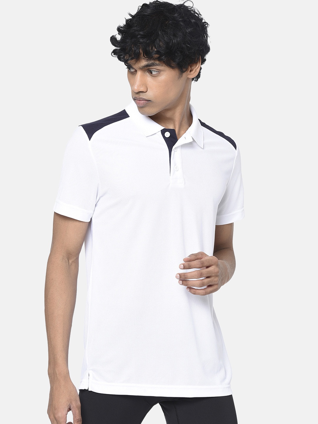 

Puma Men White Train Polo T-shirt