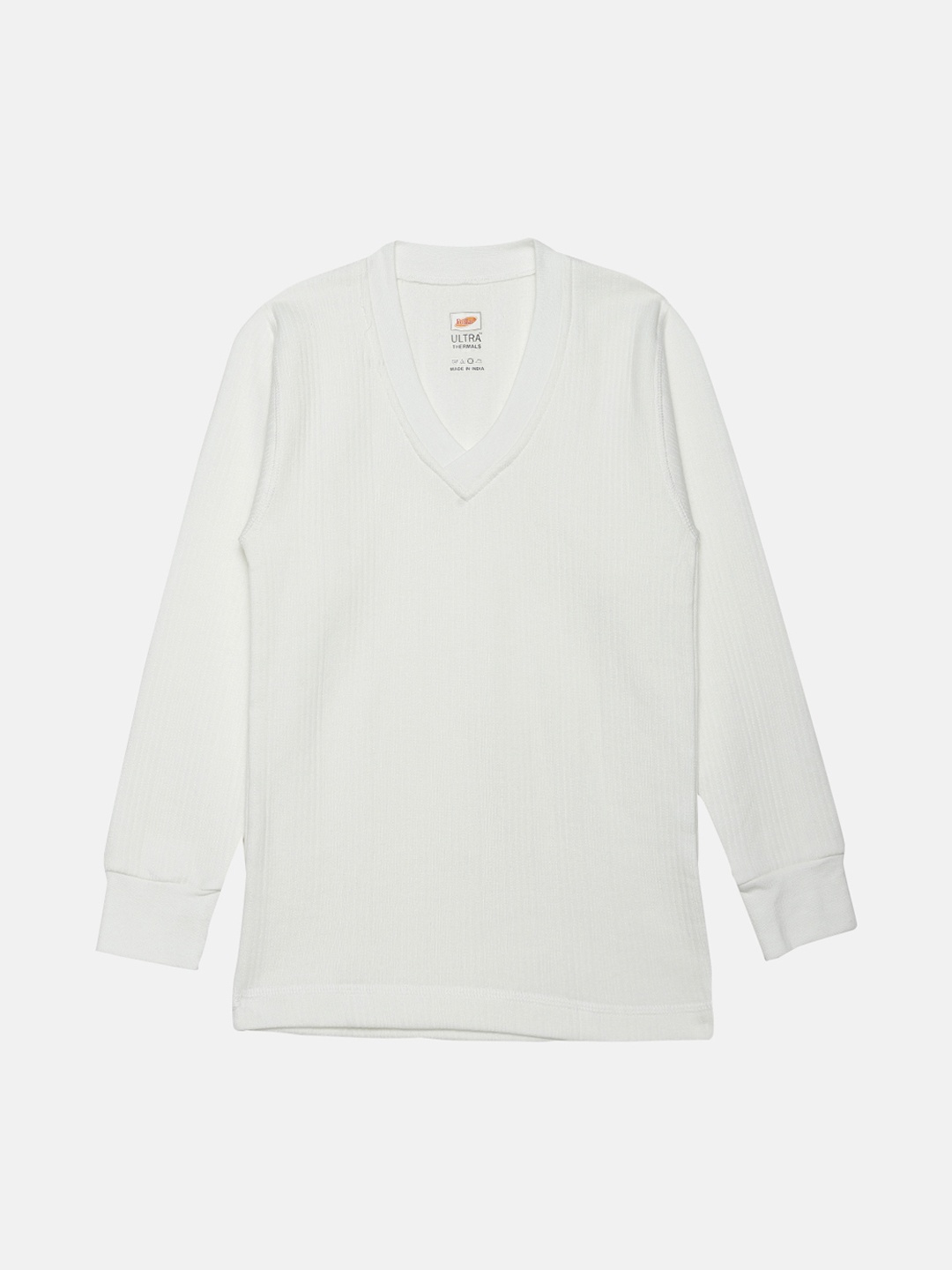 

Dollar Ultra Boys Off-White Striped Thermal Top