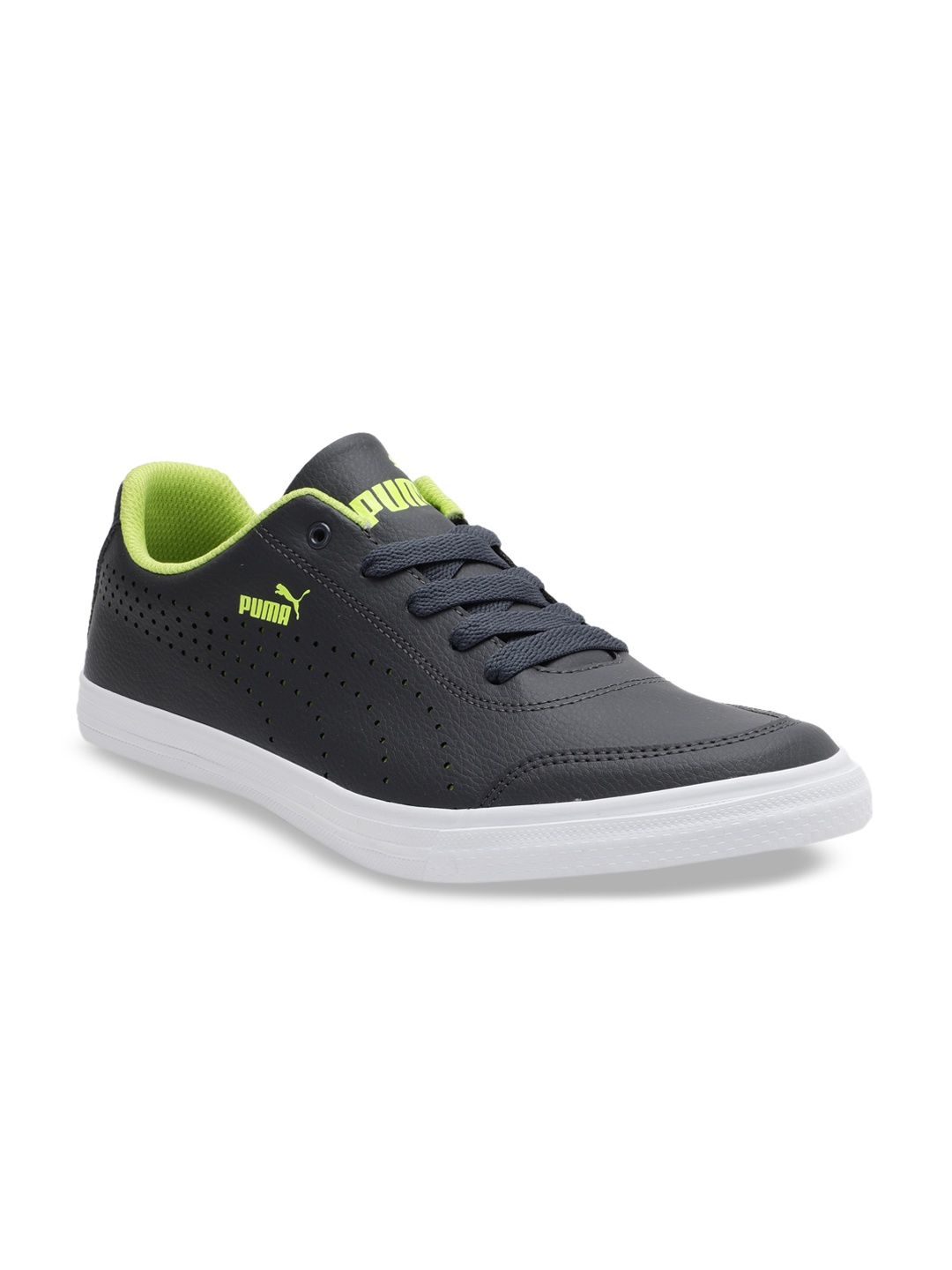 

Puma Men Black Court Maze Vulc SL V4 IDP Sneakers