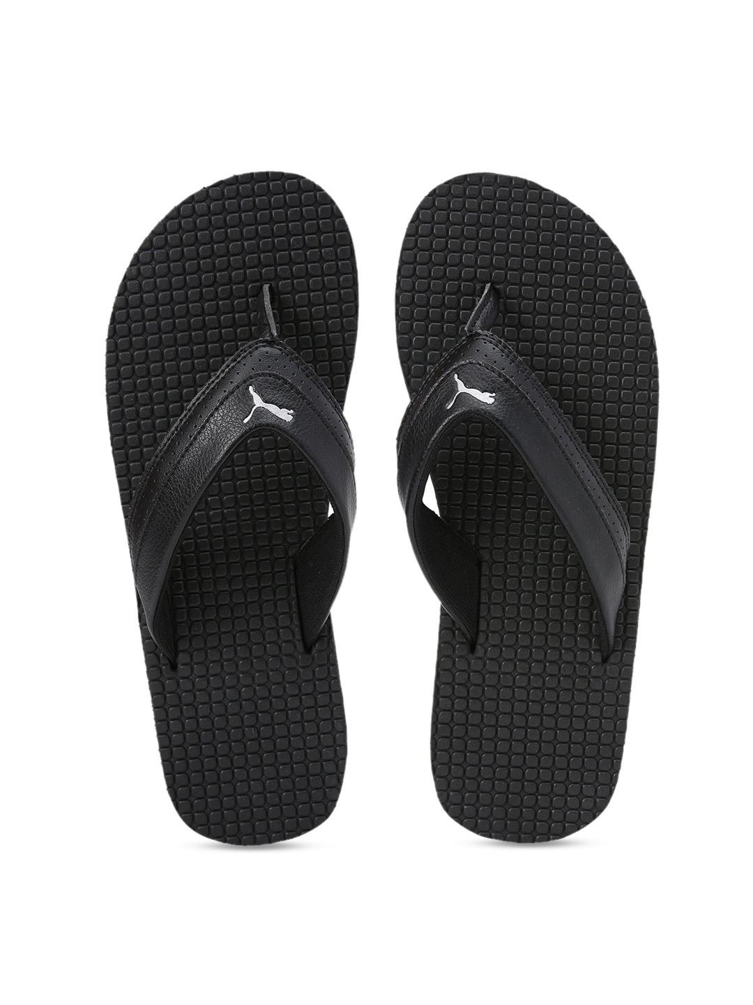 

Puma Men Black Solid Shiatsu Thong Flip-Flops