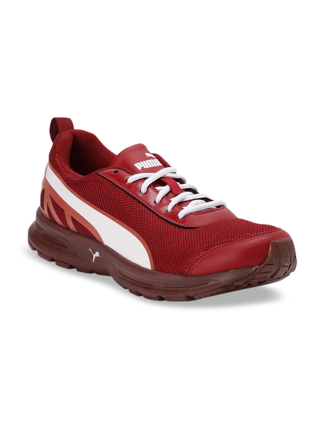 

Puma Men Maroon White Solid FreeFeet-2 Training Shoes
