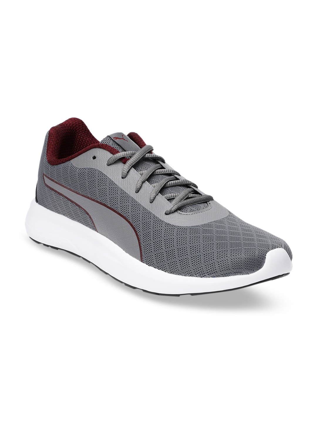 

Puma Men Grey Woven Design Propel EL MU Training Shoes