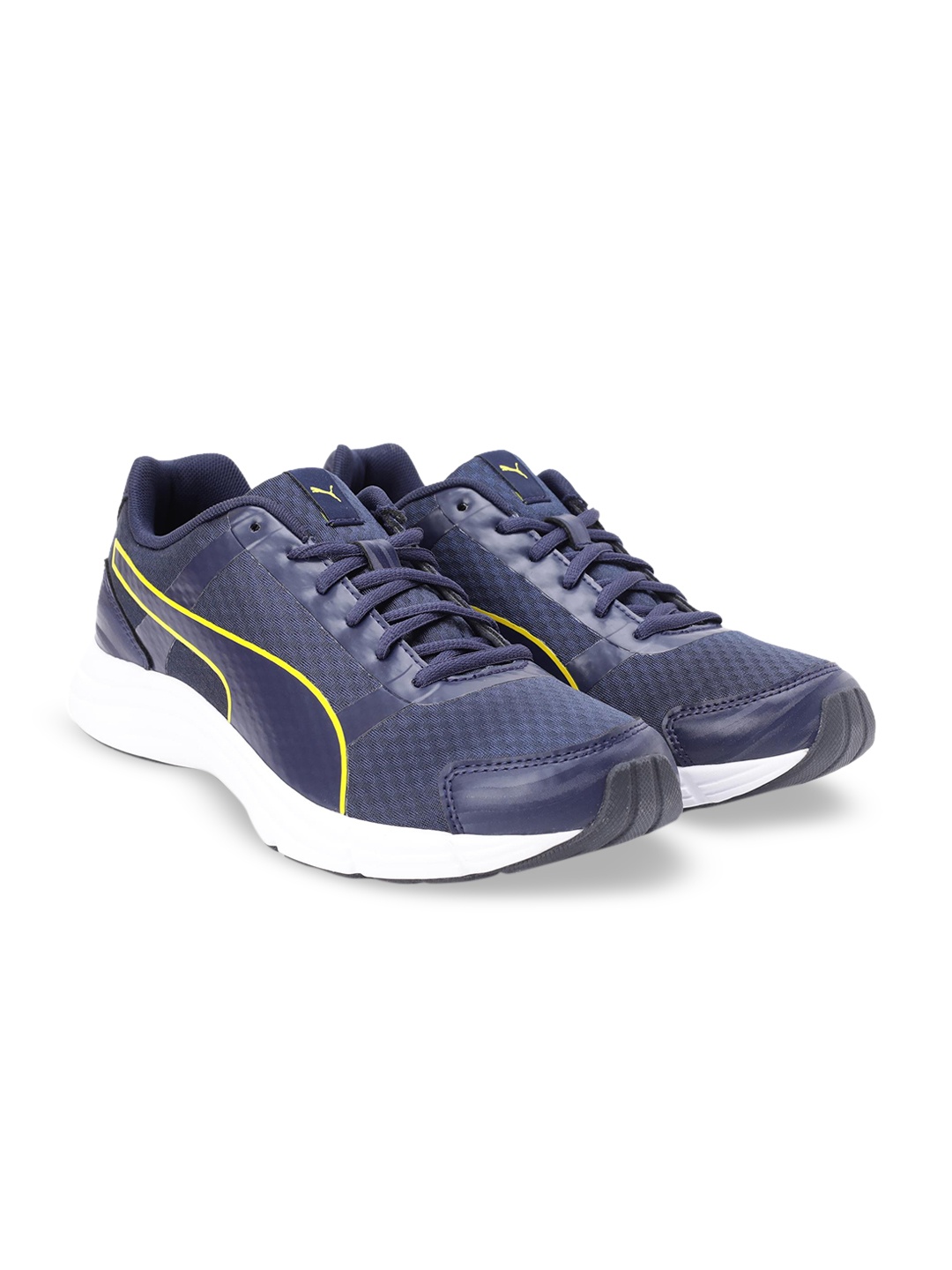 

Puma Men Navy Blue Mesh Neutron Running Shoes