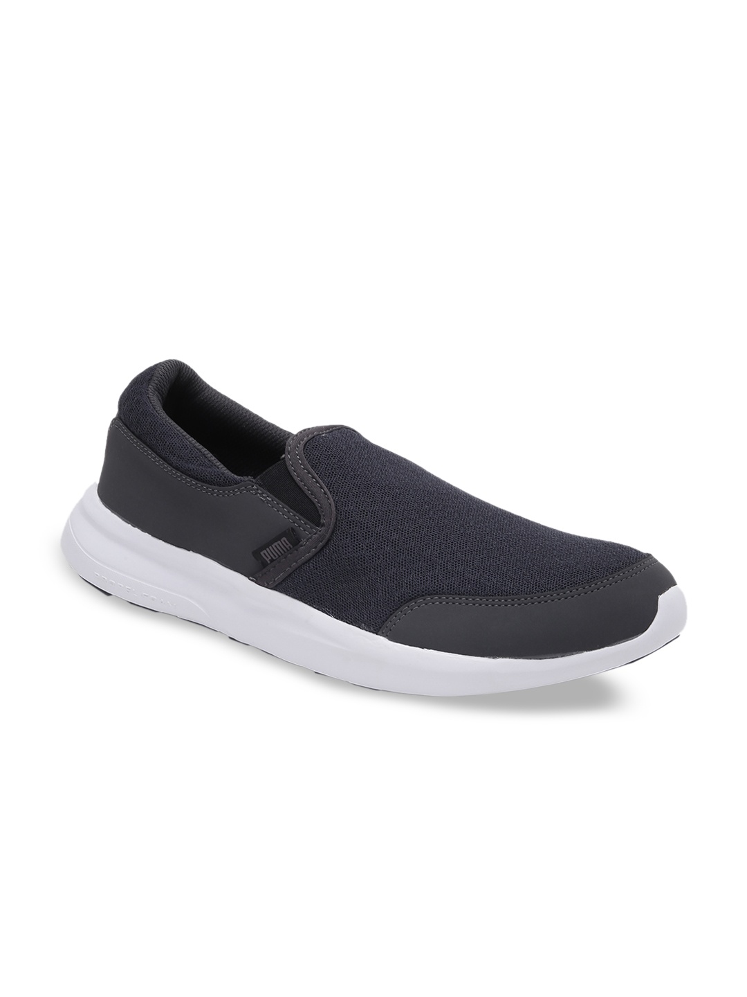 

Puma Unisex Grey Modern Slip on Slip-On Sneakers