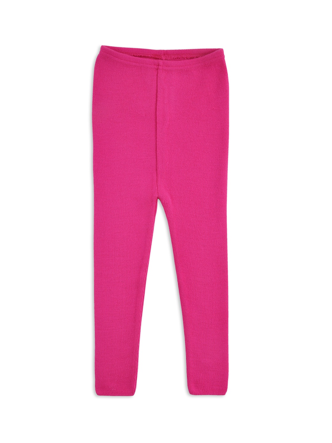 

RVK Girls Pink Solid Ankle Length Leggings