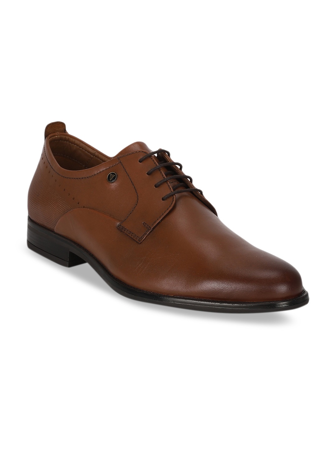

Van Heusen Men Brown Leather Derbys