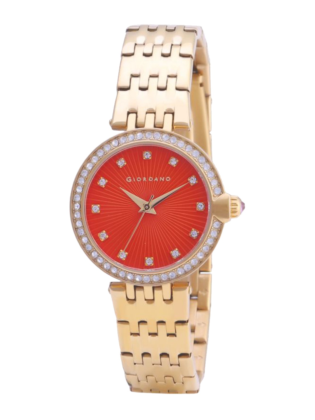 

GIORDANO Women Orange Analogue Watch 2752-33