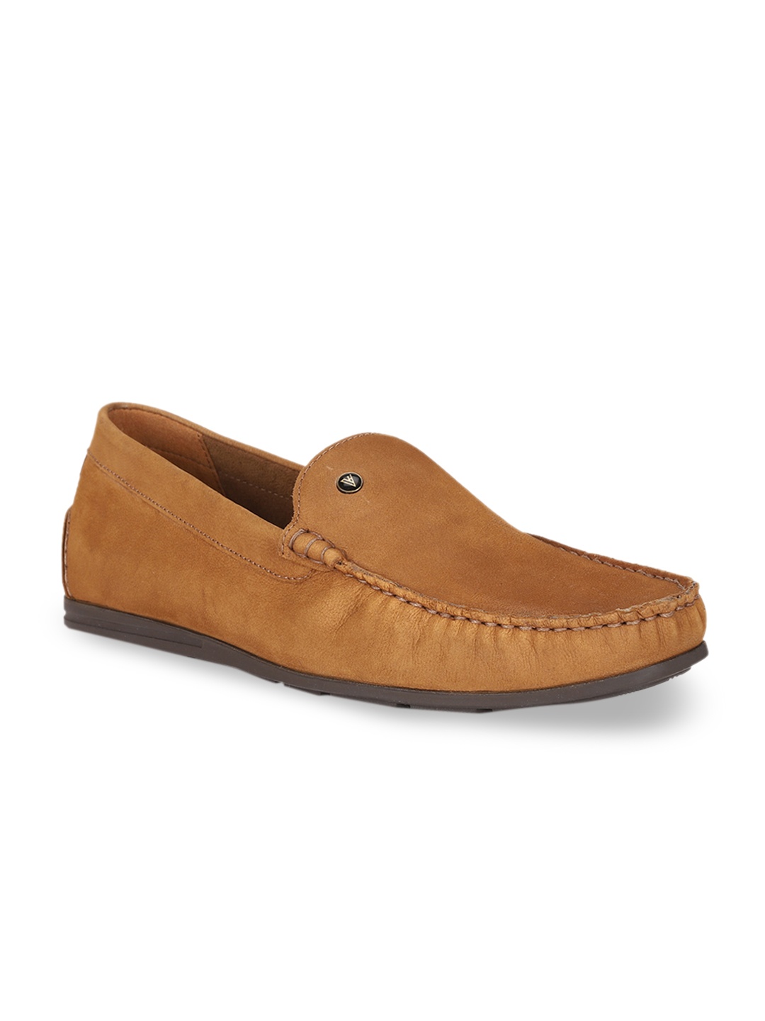 

Van Heusen Men Brown Loafers
